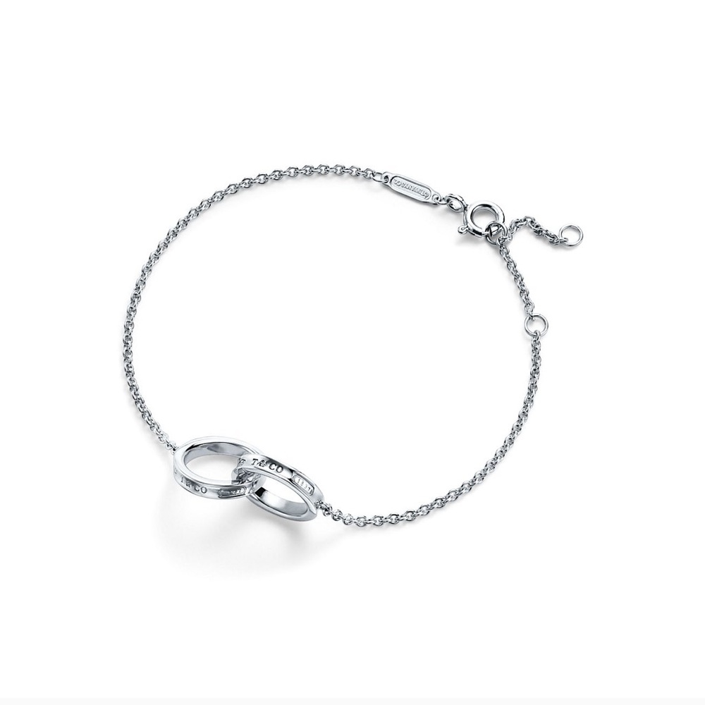 Authentic Tiffany Interlocking Rings Bracelet